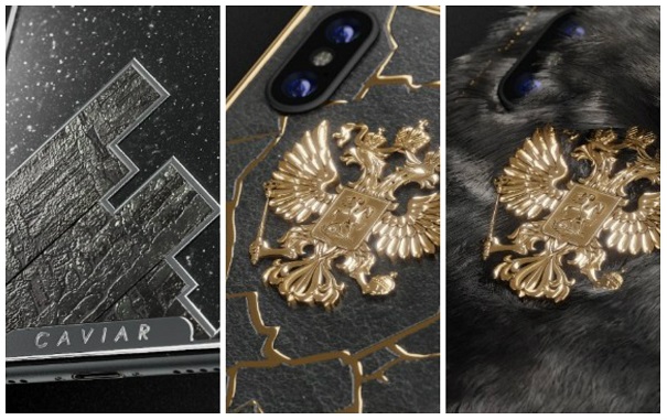 Caviar предлагает приобрести iPhone 8 с мехом норки и гербом РФ