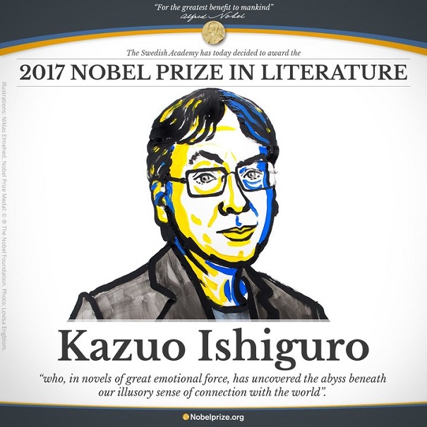 Лауреатом Нобелевской премии по литературе стал англичанин японского происхождения Кадзуо Исигуро