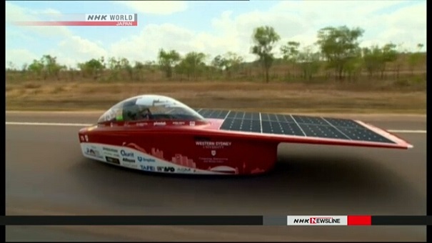Гонки авто на солнечной энергии стартовали в Австралии