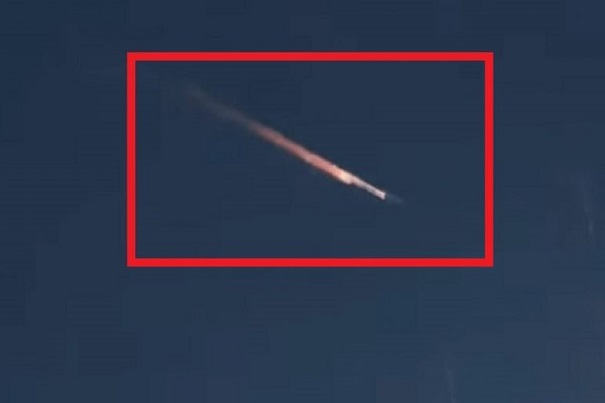 НЛО над Дубаем оказалось погибающей русской ракетой-носителем
