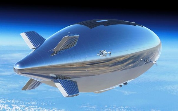Японские ученые создали 1-ый в мире космический дирижабль