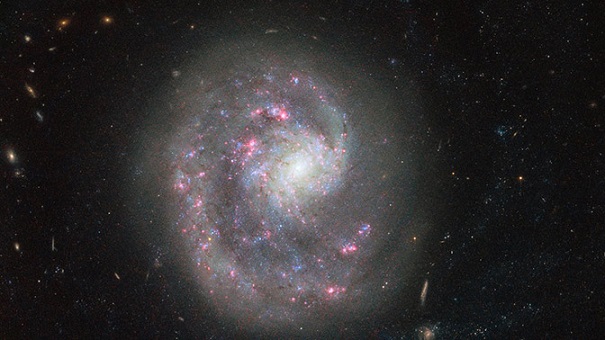 «Однорукая» галактика засветилась на фото с телескопа «Хаббл»