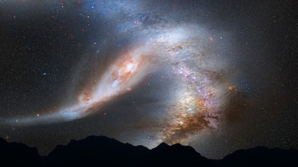 Учёные обнаружили битву 2-х галактик — Звездные войны