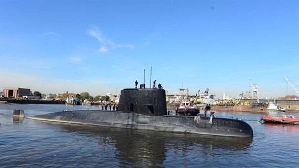 Минобороны Аргентины получило семь знаков с потерянной подводной лодки