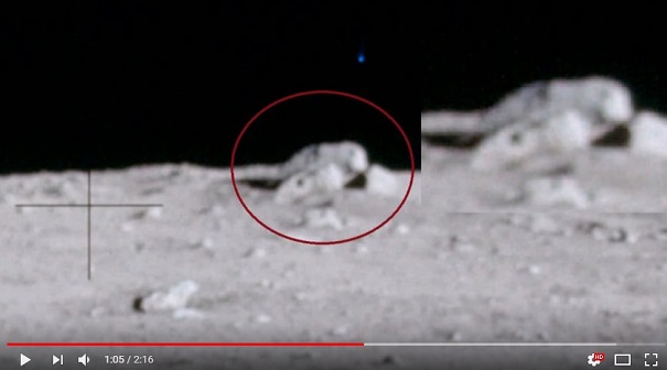 Русский уфолог отыскал на фото лунной миссии Аполлон-11 поломанный корабль НЛО