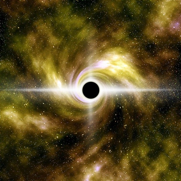 Магнитное поле черной дыры оказалось удивительно слабым
