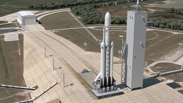 Илон Маск анонсировал 1-ый запуск ракеты тяжелого класса Falcon Heavy