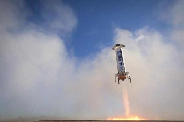 Компания Blue Origin провела тестирования космического корабля New Shepard