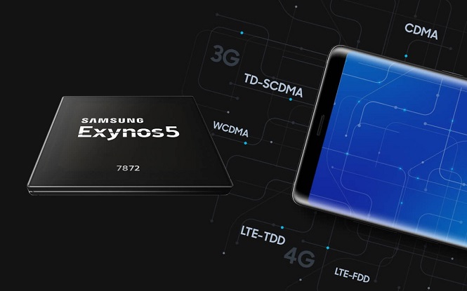Самсунг официально представила чип Exynos 7872 для бюджетников