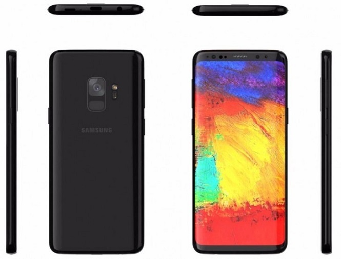 В сеть утекла фотография коробки Самсунг Galaxy S9 с характеристиками телефона