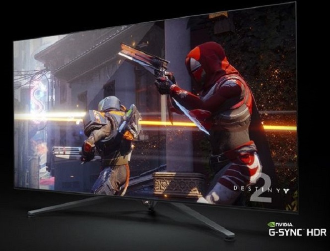 Nvidia показала 65-дюймовые игровые 4К-дисплеи с поддержкой G-Sync