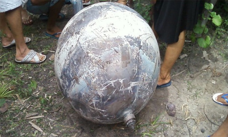 «Инопланетный» шар в Перу