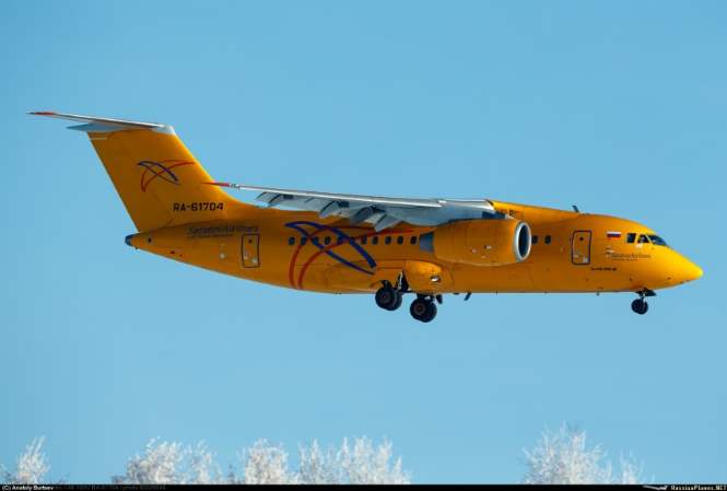 В Подмосковье разбился самолет Ан-148 с 71 человеком на борту