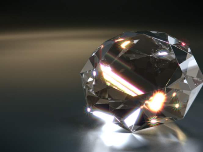 Ученые обнаружили алмаз с ломтиками «космического» льда