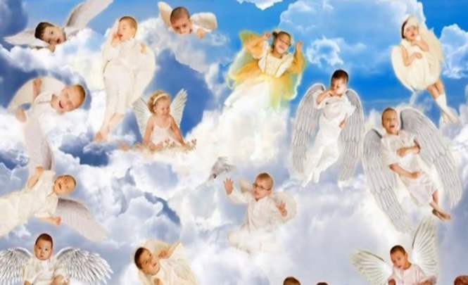 Погибшие дети превращаются в ангелов