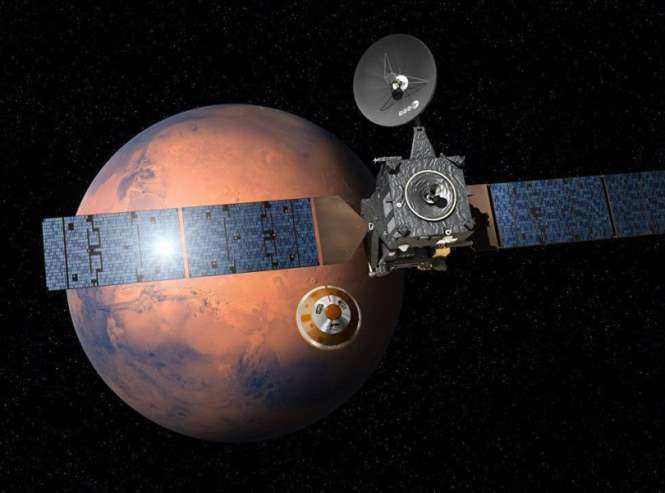 «ЭкзоМарс-1» приступает к изучению атмосферы Красной планеты