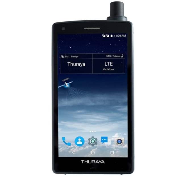 Thuraya X5-Touch будет первым в мире гибридом смартфона и спутникового телефона