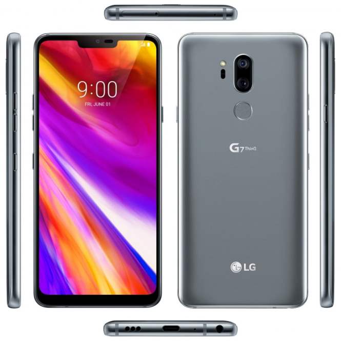 Рендеры LG G7 ThinQ — Утечка
