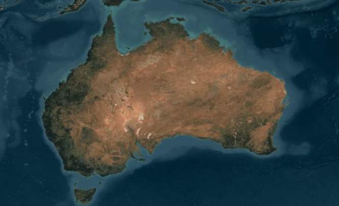 По утверждению конспирологов, Австралии не существует