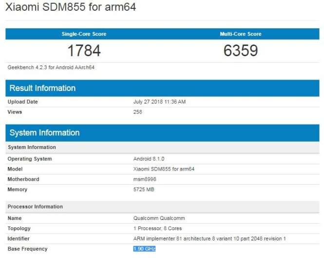 Мощнейшие мобильные телефоны с процессором Snapdragon 855 поступят на продажу данной осенью