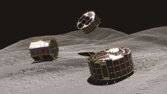 Спускаемые аппараты «Хаябусы-2» благополучно сели на астероид Рюгу