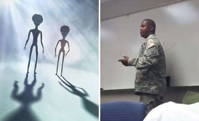 Встреча американского военного с пришельцами