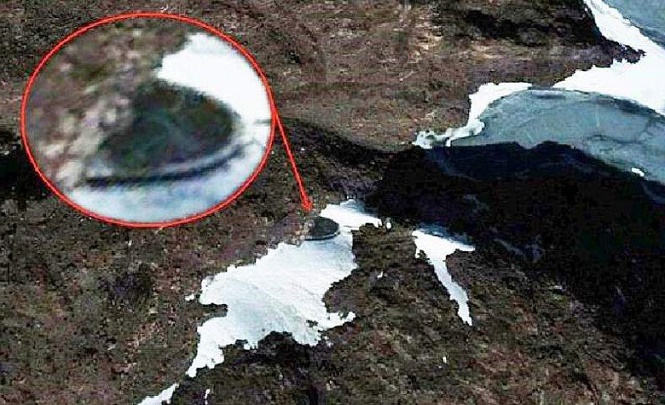 Огромный диск обнаружен на снимках ледового материка