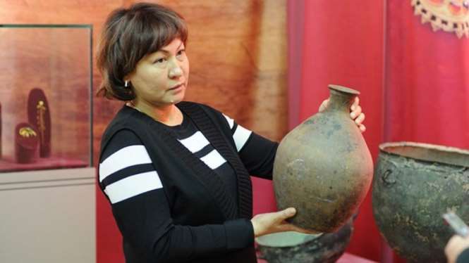 В Казахстане найден древний сосуд