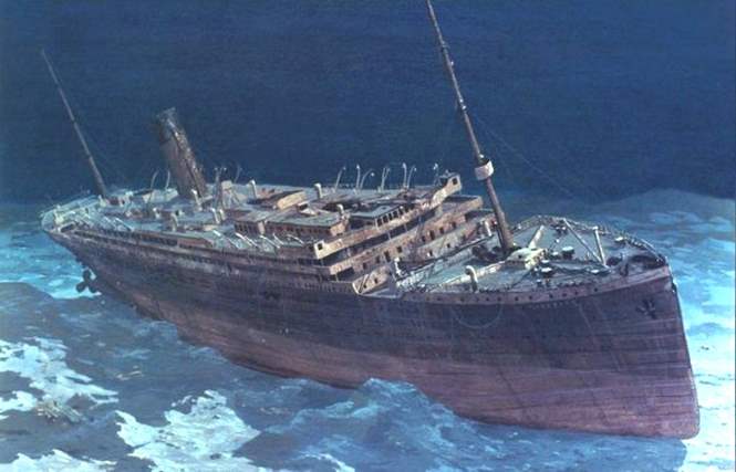 Затонувший «Титаник» раз в шесть лет посылает сигнал «SOS»