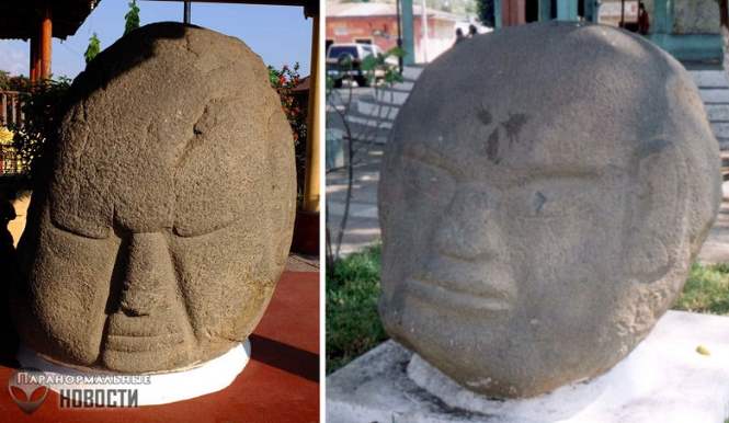 Каменные головы Гватемалы