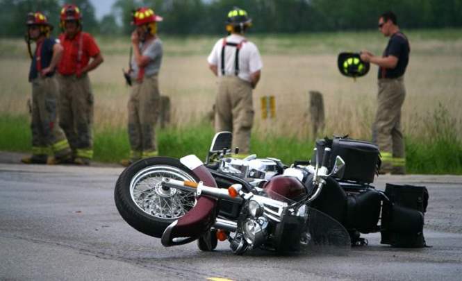 Авария из-за мотоцикла “ниоткуда”