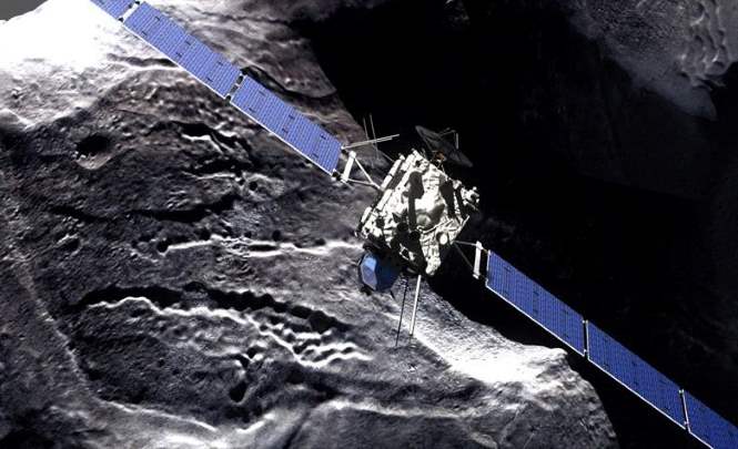 комета «Чурюмова – Герасименко» посылает в космос радиосигналы