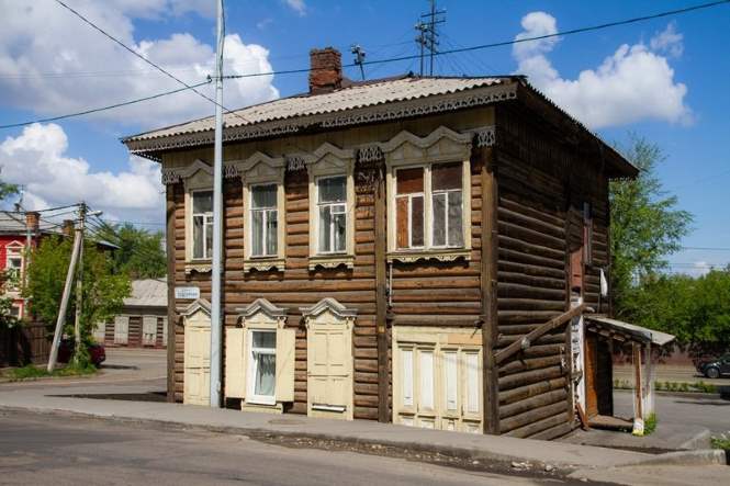 Дом с привидениями в Иркутске