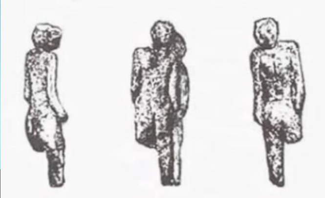 Глиняная фигурка из Нампы, которой два миллиона лет