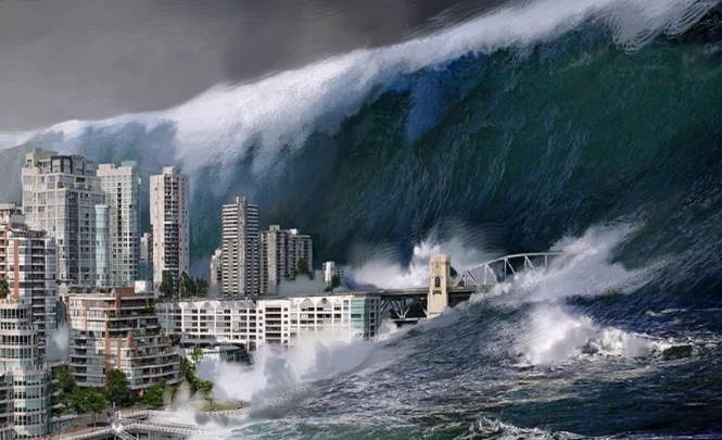 Гигантские волны уничтожат побережья