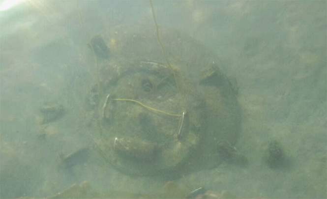 Загадочный люк обнаружили на дне моря дайверы из Новороссийска