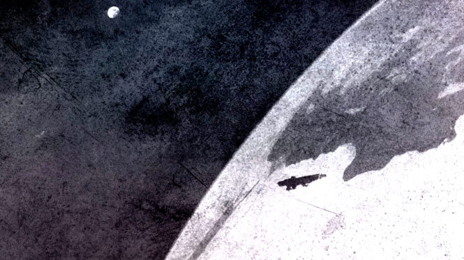 Видео полета по Солнечной системе, снятое в период 1900 – 1945 гг.