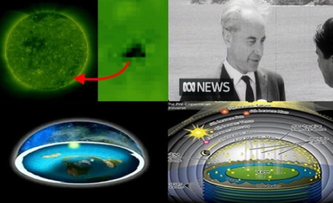Исполинские НЛО возле Солнца объясняет профессор из 1965-го года.