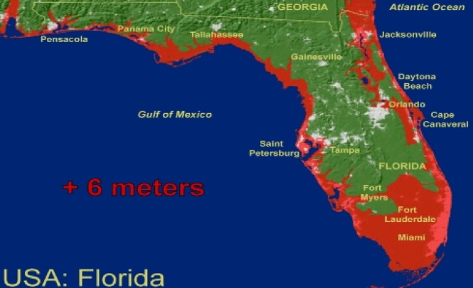 Скоро Флорида будет как Атлантида. И не только Флорида.