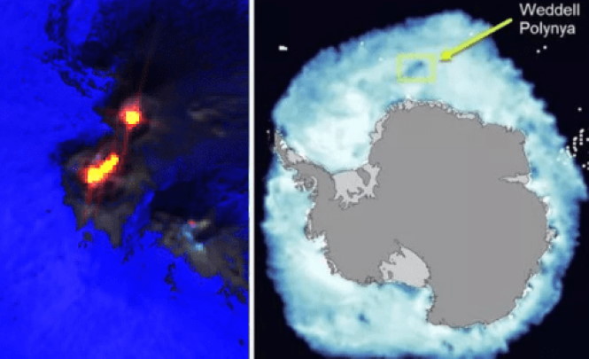 Этна усилила извержение, Гренландия и Южный Океан тают. Пророчества Кейси сбываются.