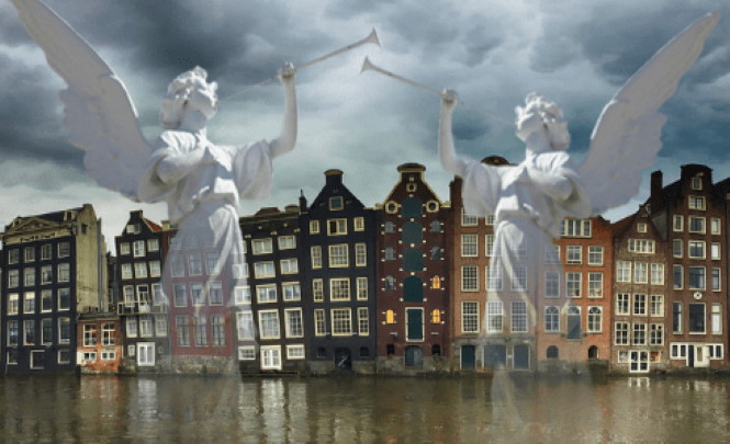 Трубы Апокалипсиса напугали целый город в Голландии.