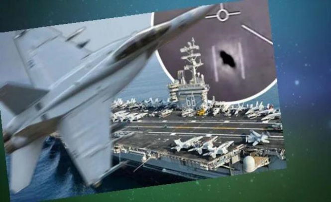 ВМС США засекретили видео встречи авианосца с НЛО