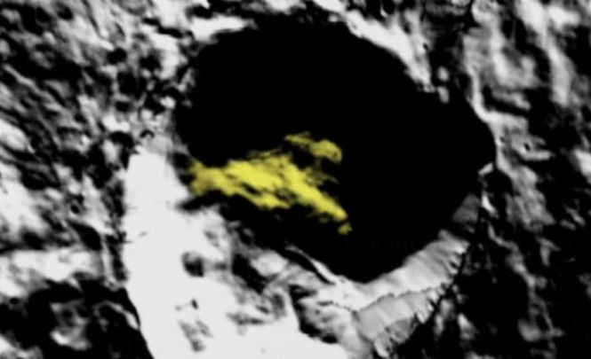 Огромный корабль найден в кратере на Церере