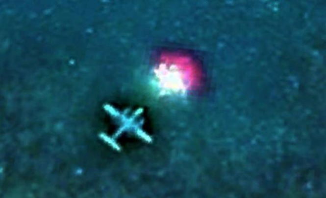 НЛО похищает самолет над Фиджи 