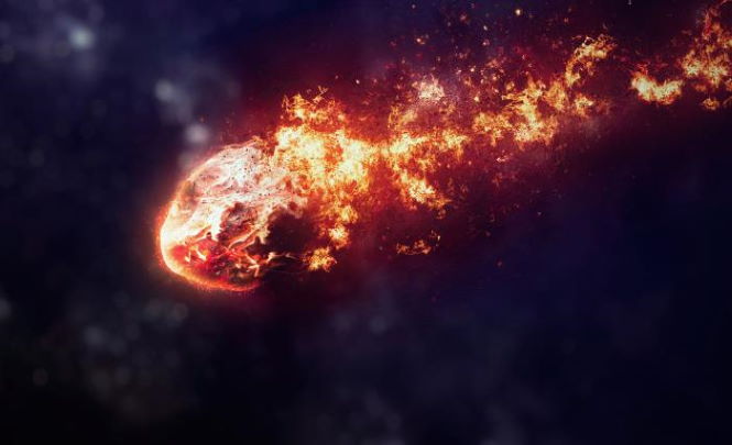 На Землю может рухнуть метеорит, летящий на скорости, близкой к световой.