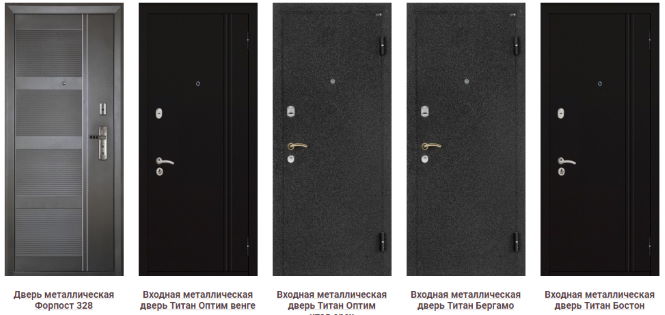 металлические двери в Минске