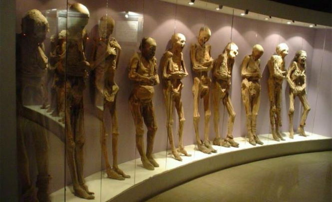 Музей давно умерших людей