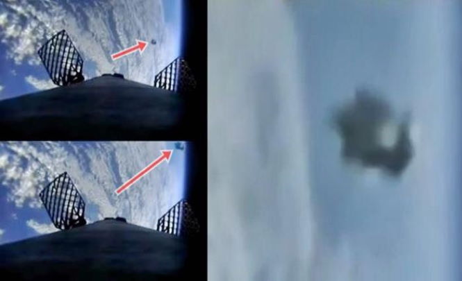 Ракета SpaceX едва не столкнулась с НЛО 