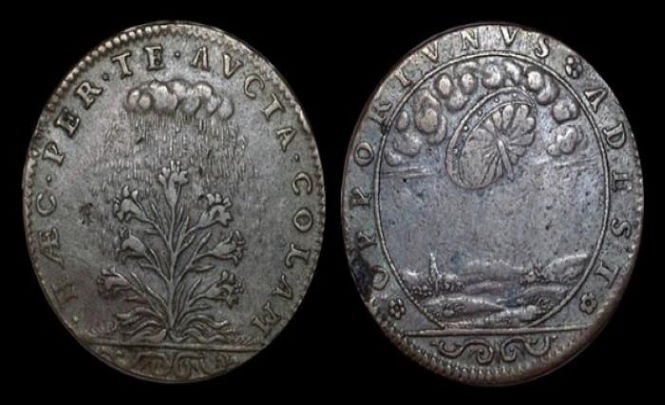 Тайна НЛО на старинных французских монетах