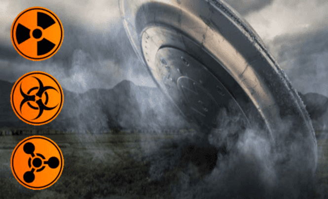 Падения НЛО могут закончится массовым вымиранием или геологической катастрофой.